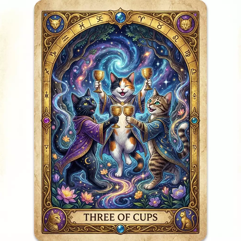 Three of Cups